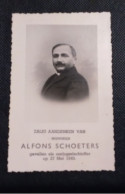 Alfons Schoeters Oorlogsslachtoffer Geb. Rijmenam 1884 ,  Overleden Meigem 1940 - Images Religieuses