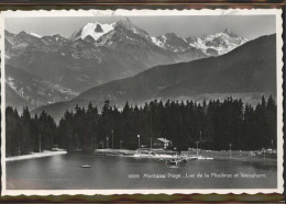 11293603 Montana VS Plage Lac Mourbraz Weisshorn Montana - Andere & Zonder Classificatie