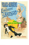 R570091 Folies Bergere. Emilienne DAlencon. Tous Les Soirs. Dalkeiths Classic Po - Wereld