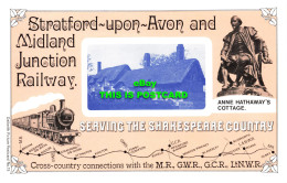 R569631 Stratford Upon Avon And Midland Junction Railway. Serving Shakespeare Co - World