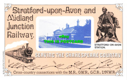 R569632 Stratford Upon Avon And Midland Junction Railway. Serving Shakespeare Co - Wereld