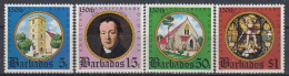 BARBADOS 389-392,unused,Christmas 1975 (**) - Barbades (1966-...)