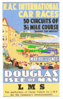 R570104 R. A. C. International Car Races. Douglas. Isle Of Man. LMS. More Isle O - World