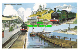 R569639 Arriving At Swanage Station. Swanages First Pier And Tramway. Passing Co - World