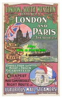 R570107 London And South Western Railway. London And Paris And Riviera. Southamp - Andere & Zonder Classificatie