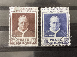 Vatican City / Vaticaanstad - Complete Set 300 Years Lateral Contract 1959 - Usados