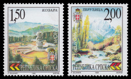 SALE! BOSNIA HERZEGOVINA SERBIA SERB POST PALE BOSNIE BOSNIEN 1999 EUROPA CEPT National Reserves & Parks 2 Stamps Set ** - 1999