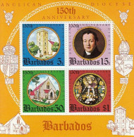 BARBADOS Block 6,unused,Christmas 1975 (**) - Barbados (1966-...)