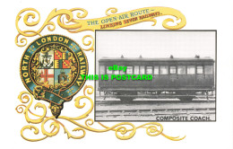 R569672 North London Railway. Open Air Route. Composite Coach. Dalkeith No. 85 - Andere & Zonder Classificatie