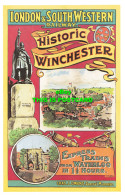R570138 London And South Western Railway. Historic Winchester. Express Trains Fr - Andere & Zonder Classificatie