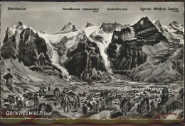 11293410 Grindelwald Schreckhorn Wetterhorn Eiger Moench Jungfrau Grindelwald - Other & Unclassified