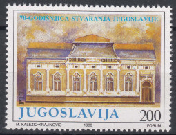 Yugoslavia 1988 Mi#2314 Mint Never Hinged - Unused Stamps