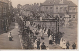 61 - PUTANGES - CARTE PHOTO - DEFILE DE COMMUNION - Putanges