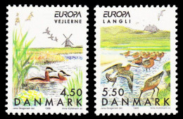 SALE!!! DINAMARCA DENMARK DANEMARK DÄNEMARK 1999 EUROPA CEPT National Reserves & Parks 2 Stamps Set MNH ** - 1999