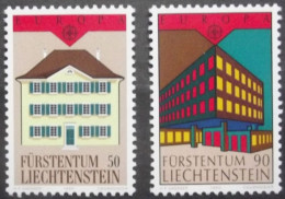 Liechtenstein       Postalische  Einrichtungen  Europa Cept   1990   ** - 1990