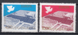 Yugoslavia Republic 1977 Mi#1699-1700 Mint Never Hinged - Unused Stamps