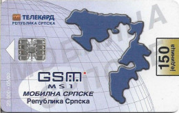 Bosnia - Republika Srpska - GSM Phone, 05.2000, 150Units, 20.000ex, Used - Bosnie