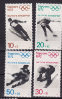 BUND MICHEL680/683 MNH ** - Unused Stamps
