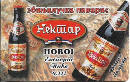 Bosnia - Republika Srpska - Nektar Beer, 09.1999, 750Units, 25.000ex, Used - Bosnië