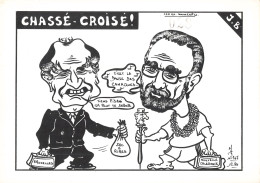 Politique Caricature Nouvelle Calédonie Danse Des Canaques Chassé Croisé Pisani Illustration Lardie Illustrateur - Satiriques