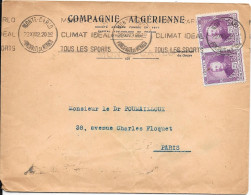 PRINCIPAUTÉ De MONACO 1932 Sur Lettre - Storia Postale