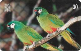 Brazil - Telepar (Inductive) - Parrots 14/14, Maracanã, 12.1999, 30U, 10.000ex, Used - Brasilien