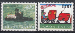 Yugoslavia Republic 1976 Joy Of Europe, Freude Europas Mi#1664-1665 Mint Never Hinged - Unused Stamps