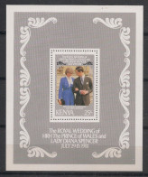 KENYA - 1981 - Bloc-feuillet BF N°YT. 15 - Princess Diana - Neuf Luxe ** / MNH / Postfrisch - Kenya (1963-...)