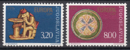 Yugoslavia Republic 1976 Europa Mi#1635-1636 Mint Never Hinged - Neufs