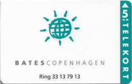 Denmark - KTAS - Bates Copenhagen - TDKP122 - 12.1994, 1.250ex, 5kr, Used - Danemark