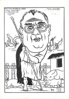 Politique Caricature Michel Poniatowski Le Marchand De Cochons Cochon Métiers Illustration Lardie Illustrateur - Satirische
