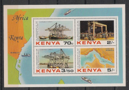 KENYA - 1983 - Bloc-feuillet BF N°YT. 18 - Ports Du Kenya - Neuf Luxe ** / MNH / Postfrisch - Kenya (1963-...)