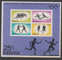 KENYA - 1984 - Bloc-feuillet BF N°YT. 22 - Olympics - Neuf Luxe ** / MNH / Postfrisch - Kenya (1963-...)