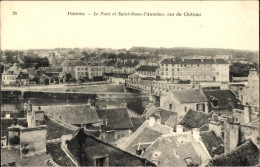 CPA Pontoise Val D'Oise, Le Pont, Saint-Ouen-l'Aumone, Vus Du Chateau - Autres & Non Classés