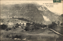 CPA Saint Jean De Sixt Haute-Savoie, Panorama - Autres & Non Classés