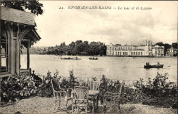 CPA Enghien Les Bains Val D’Oise, See, Casino - Autres & Non Classés