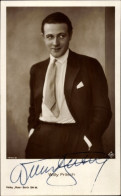 CPA Schauspieler Willy Fritsch, Portrait, Autogramm - Actors