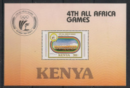 KENYA - 1987 - Bloc-feuillet BF N°YT. 31 - Jeux Africains - Neuf Luxe ** / MNH / Postfrisch - Kenya (1963-...)