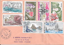 MONACO 1979 Sur Lettre - Storia Postale