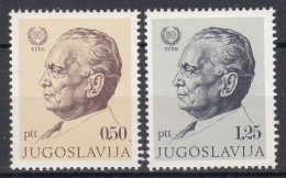 Yugoslavia 1972 Mi#1466-1467 Mint Never Hinged - Nuovi