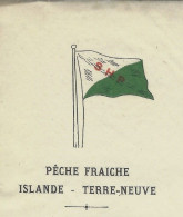 1925 PAVILLON SOCIETE HAVRAISE DE PECHE  Le Havre ISLANDE TERRE NEUVE  Pour Monier Bordeaux V.SCANS - 1900 – 1949