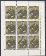 Yugoslavia 1972 Mi#1479 Mint Never Hinged Kleinbogen - Unused Stamps