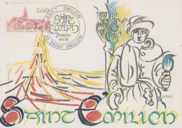 Carte  Maximum  1er  Jour    FRANCE    SAINT  EMILION    1981 - 1980-1989