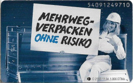 Germany - Collico Verpackungslogistik - O 2333 - 11.1994, 6DM, 1.000ex, Used - O-Series : Series Clientes Excluidos Servicio De Colección