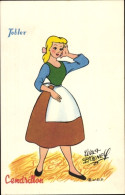 Artiste CPA Walt Disney, Cinderella, Reklame Tobler - Jeux Et Jouets