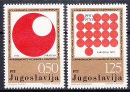 Yugoslavia Republic 1971 Mi#1418-1419 Mint Never Hinged - Ungebraucht