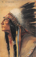 Chief Eagle Feather - Indios De América Del Norte