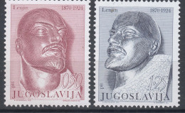 Yugoslavia Republic 1970 Mi#1376-1377 Mint Never Hinged - Unused Stamps