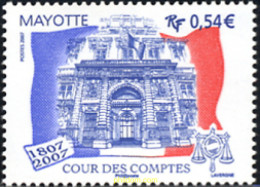 227801 MNH MAYOTTE 2007 TRIBUNAL DE CUENTAS - Other & Unclassified