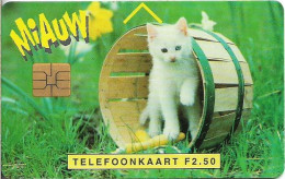 Netherlands - KPN - Chip - CRD017 - Miauw, Verzamelmarkt, 09.1994, 2.50ƒ, 1.250ex, Mint - Privées